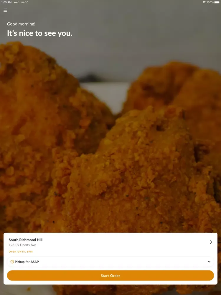Darbar's Chicken & Ribs iPad  Screenshots