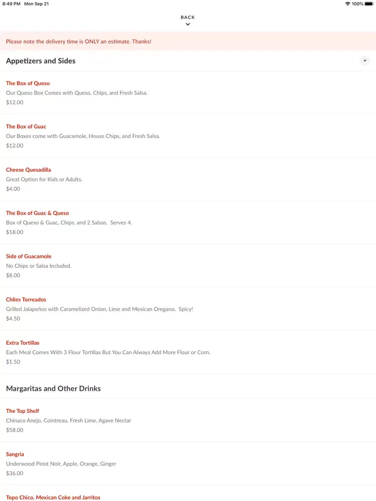 Eat Fajitas iPad  Screenshots
