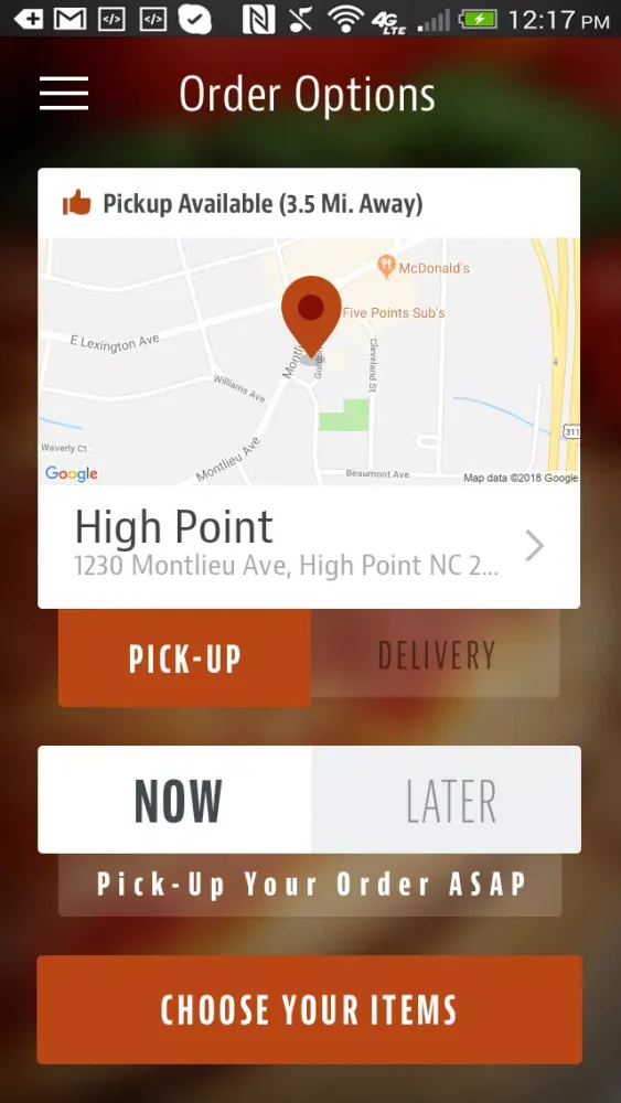 Скриншоты Express Pizza & Subs
