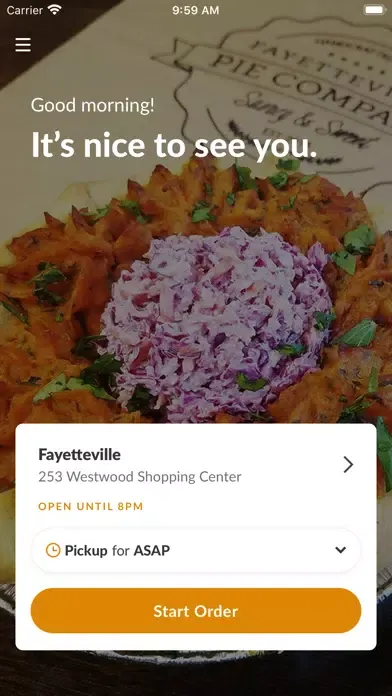 Fayetteville Pie Company سکرین شاٹس
