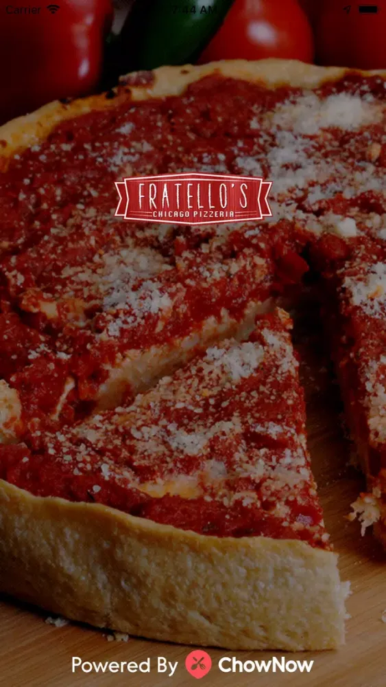 Tangkapan layar Fratello's Chicago Pizzeria