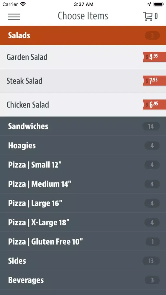 Screenshot di Gigio's Pizzeria