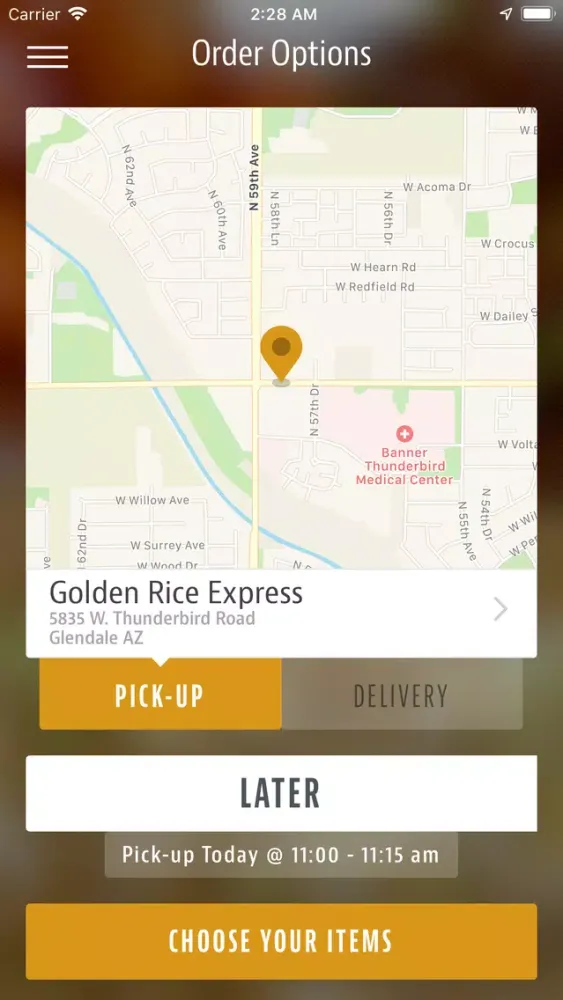 Golden Rice Express 스크린샷