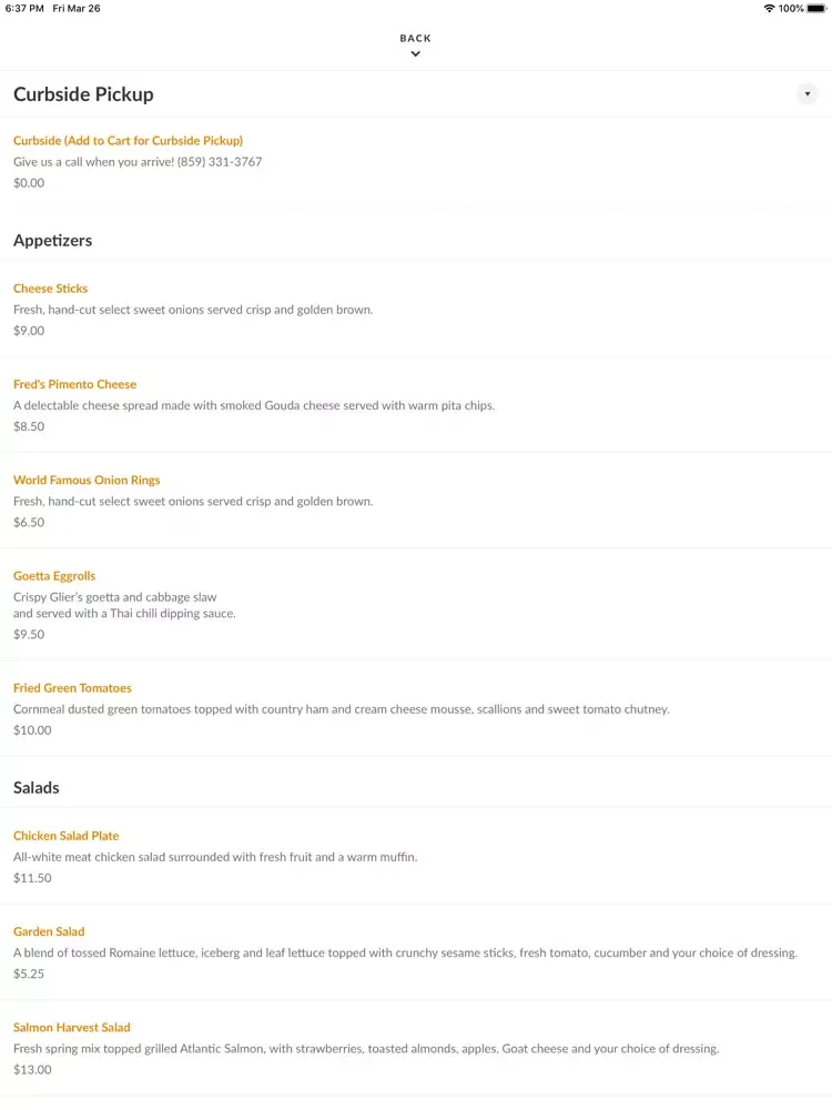 ภาพหน้าจอของ Greyhound Tavern iPad 