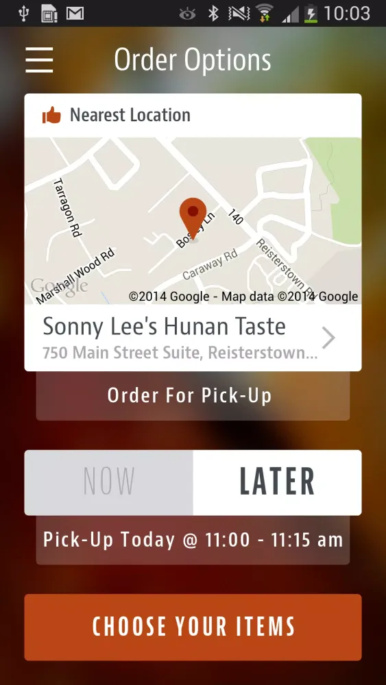 Sonny Lee's Hunan Taste स्क्रीनशॉट