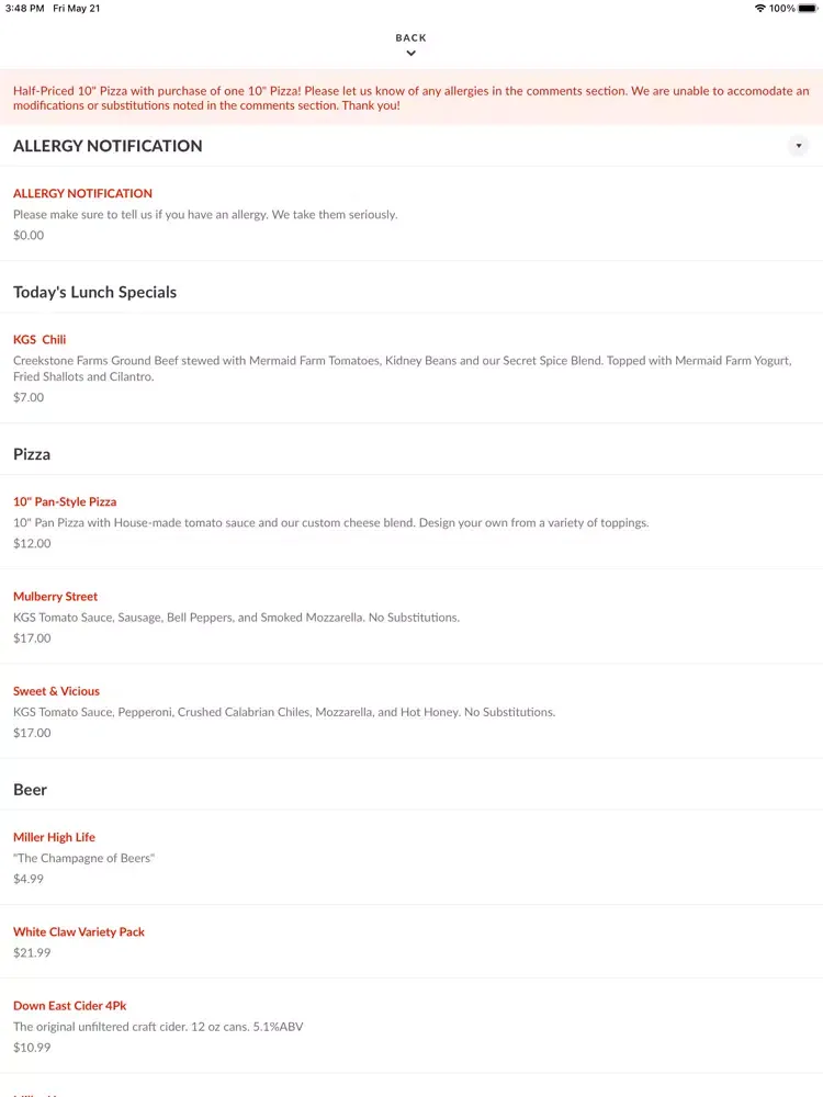 Katama General Store iPad  سکرین شاٹس