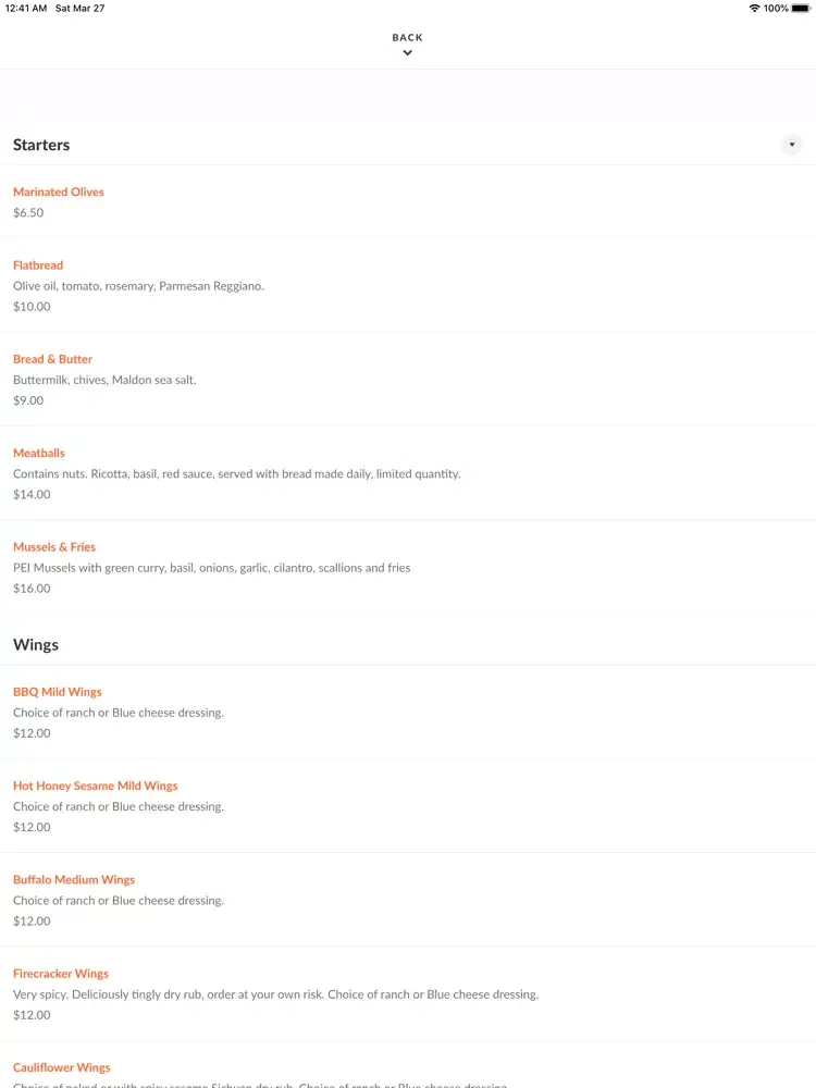 Capturas de pantalla de King Dough Pizzas iPad 