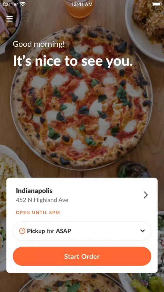 Capturas de pantalla de King Dough Pizzas