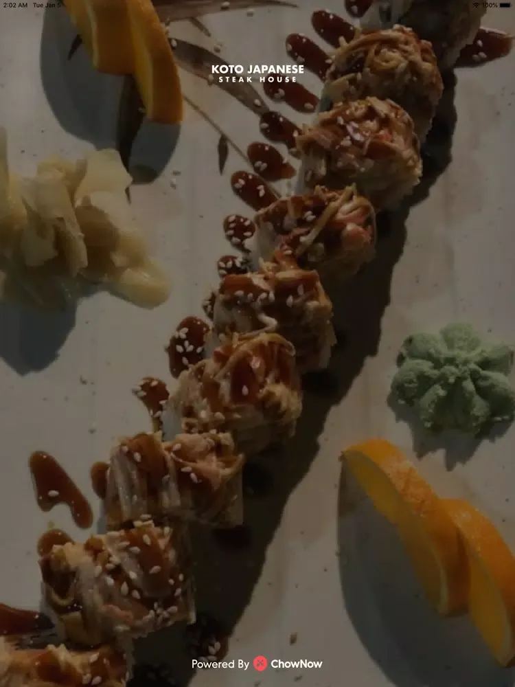 ภาพหน้าจอของ Koto Japanese Steak & Seafood iPad 