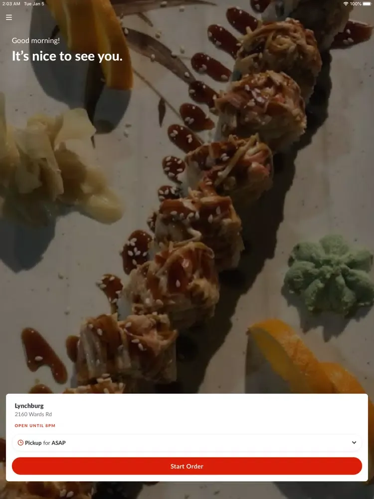 ภาพหน้าจอของ Koto Japanese Steak & Seafood iPad 