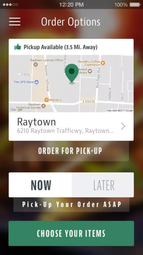 Tangkapan skrin Las Chilis Raytown