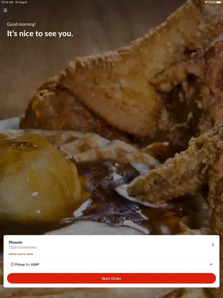 Capturas de pantalla de Lo-Lo's Chicken and Waffles iPad 