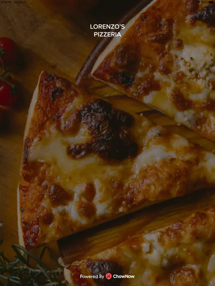 Lorenzo's Pizzeria Fll iPad 應用截圖