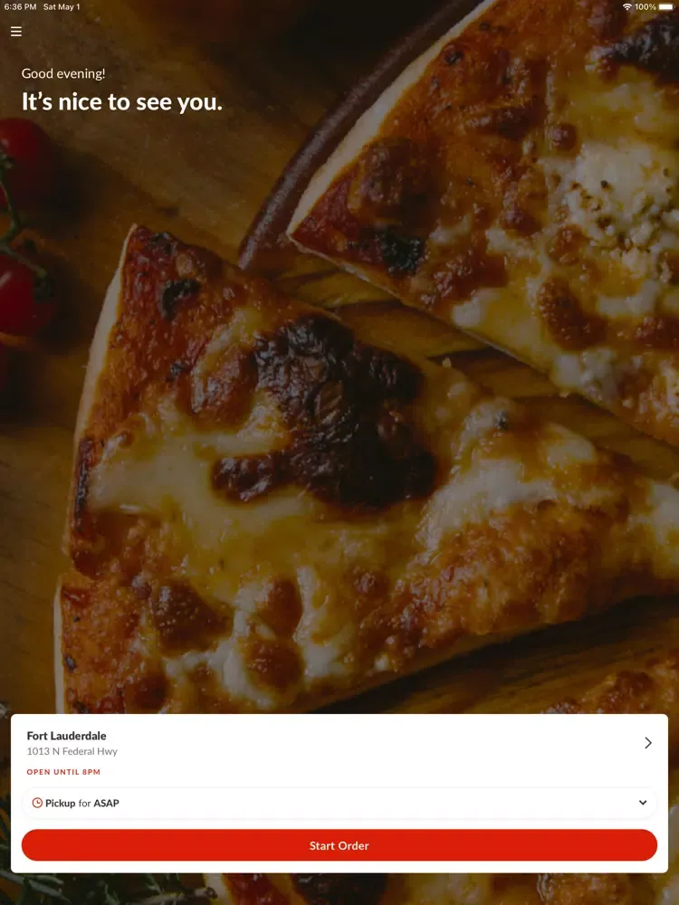 Lorenzo's Pizzeria Fll iPad 應用截圖