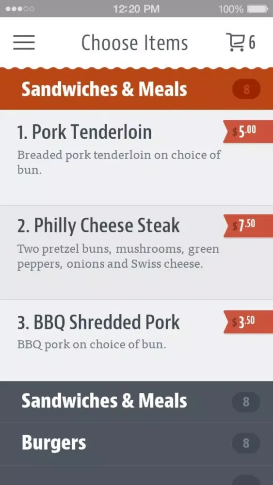 Capturas de pantalla de LoudMouth Burgers