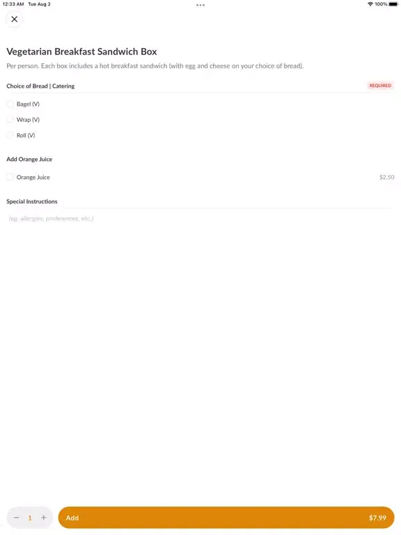 Manhattan Bagel - Englewood iPad 应用截图