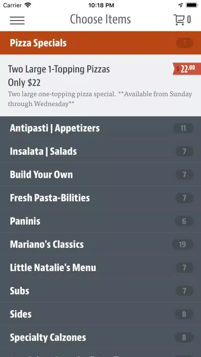 Capturas de pantalla de Mariano's Ristorante