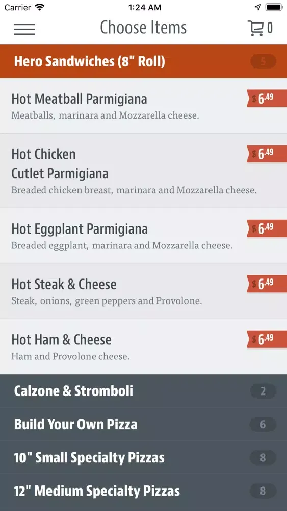 Michelangelo's Pizza Screenshots