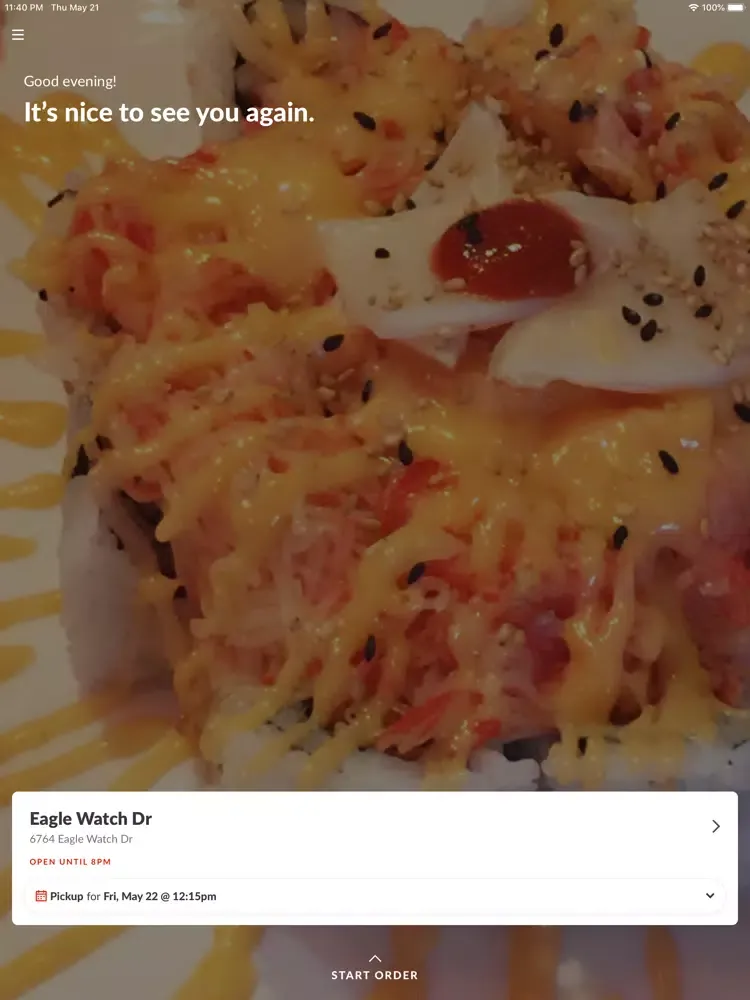 Zrzuty ekranu Mito Sushi & Grill iPad 