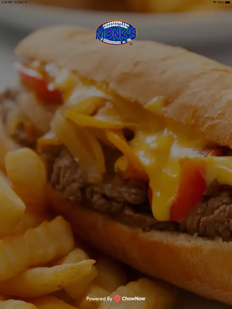Monks Cheesesteaks iPad  スクリーンショット