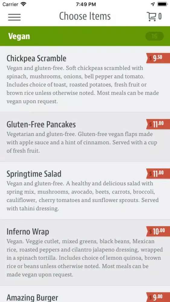 Capturas de tela do Mother's Market & Kitchen