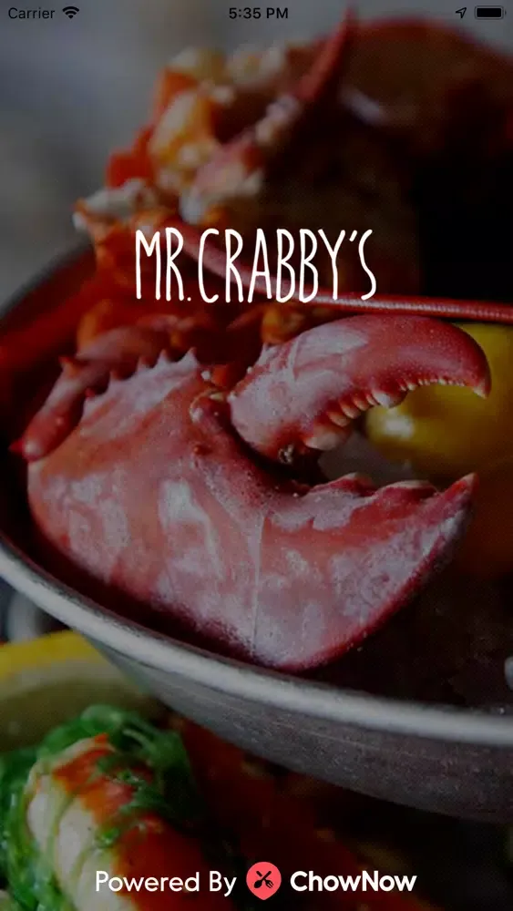 Tangkapan skrin Mr Crabby's Seafood House