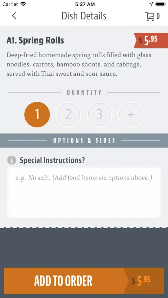 Screenshot di My Thai Palace