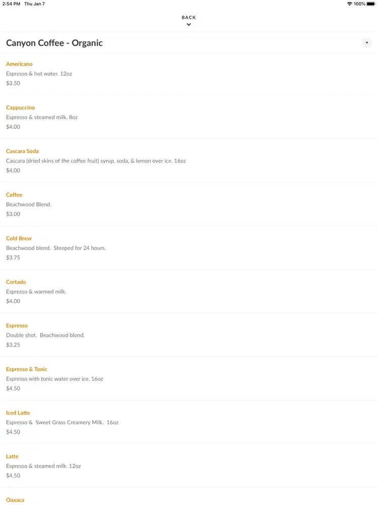 Nana's Bakery & Pizza iPad  স্ক্রিনশট