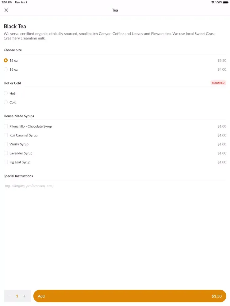 Nana's Bakery & Pizza iPad  স্ক্রিনশট