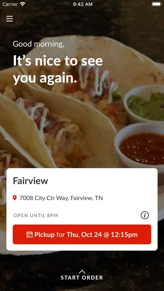 Captures d'écran de Nando's Burrito and Taco Shop