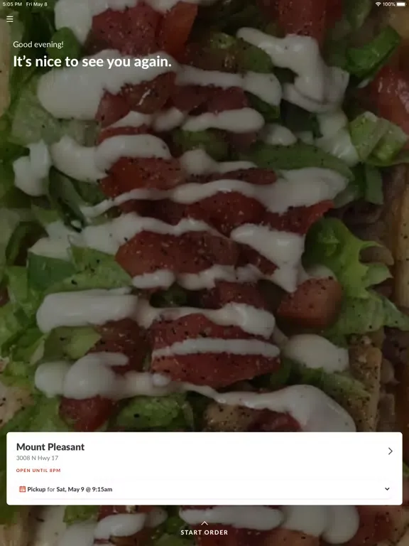 Not Just Franks Cafe iPad 应用截图