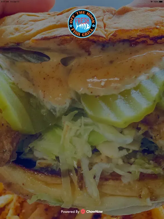 Off The Hook Fish Grill iPad  स्क्रीनशॉट