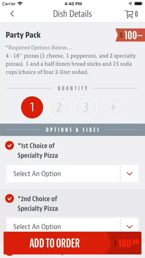 Papa's Pizzaria 스크린샷
