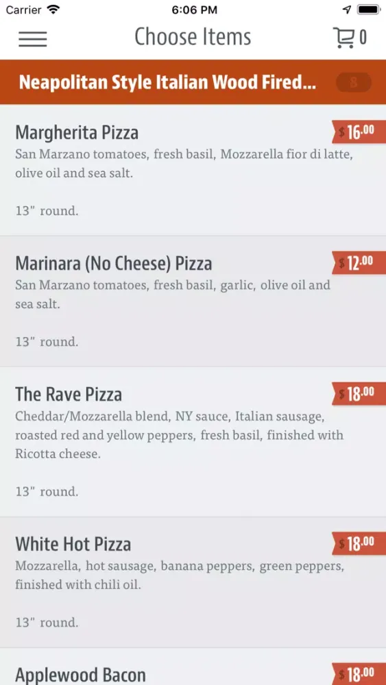 Parma Pizzeria Napoletana应用截图