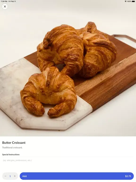 Pastries By Randolph iPad 應用截圖