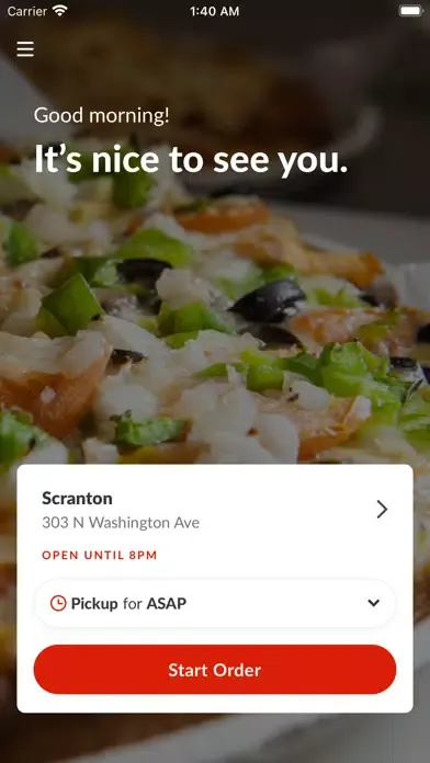 Screenshot di Pizza By Pappas