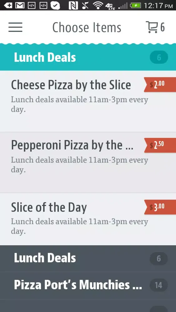 Capturas de pantalla de Pizza Port