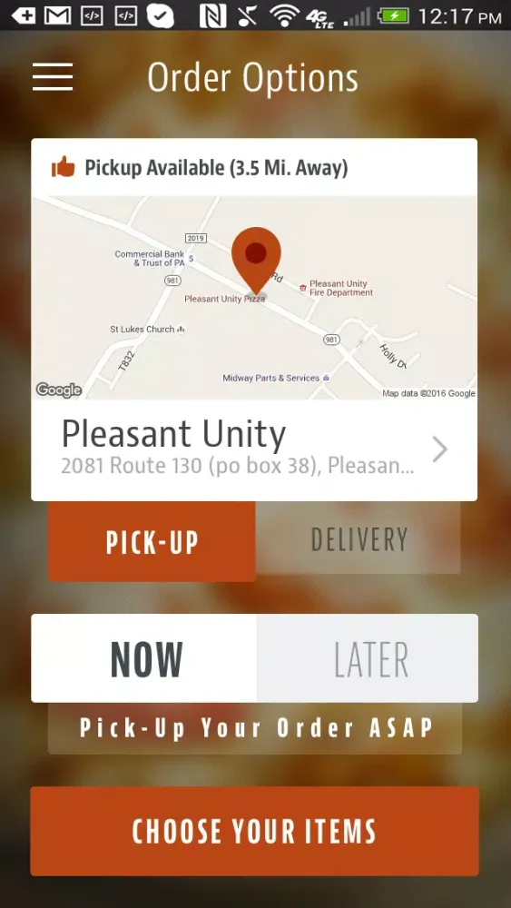 Pleasant Unity Pizza 스크린샷