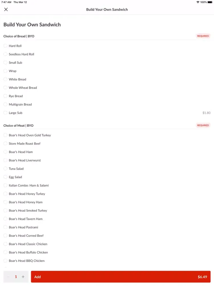 Скриншоты Prime Time Meats iPad 