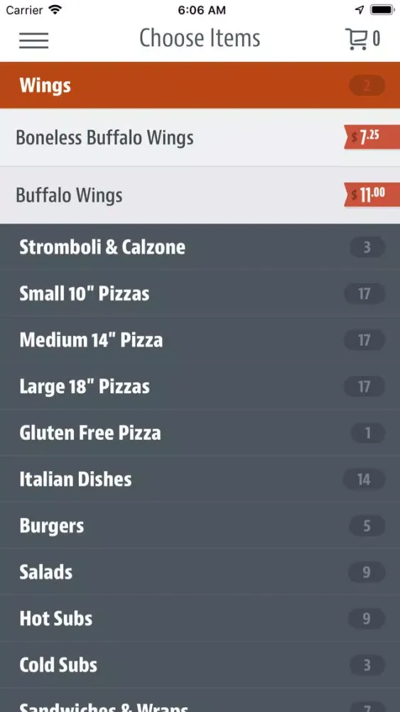 Скриншоты Primos Italian Pizza Kitchen
