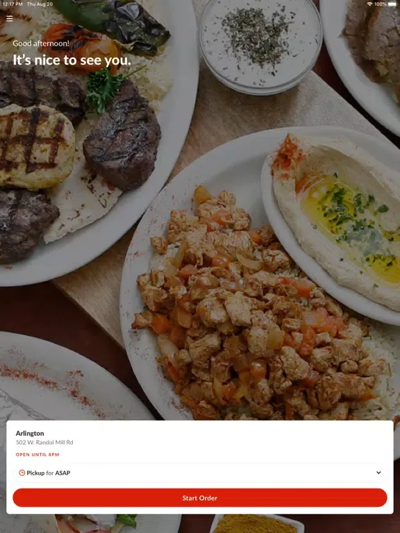 Prince Lebanese Grill iPad 应用截图
