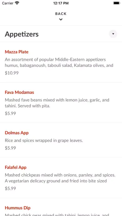 Prince Lebanese Grill应用截图