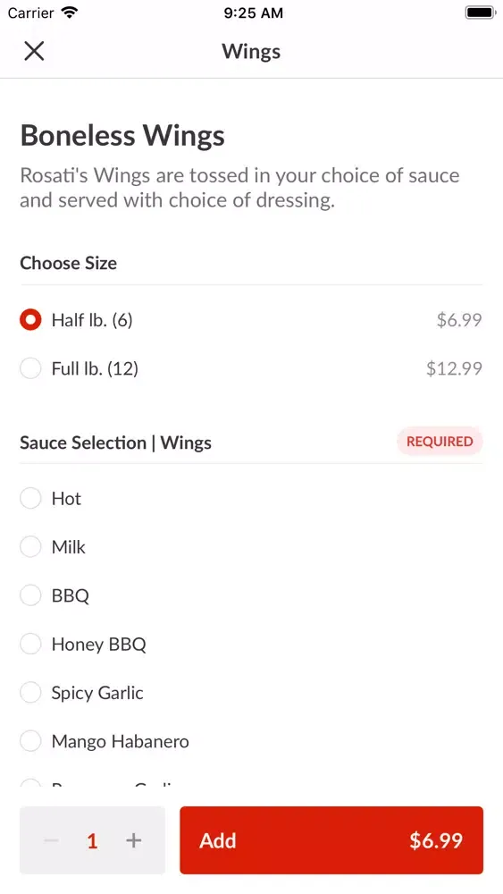 Rosati's Pizza Sports Pub应用截图