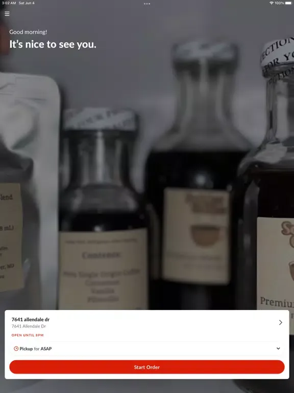 Capturas de pantalla de Sables Coffee iPad 