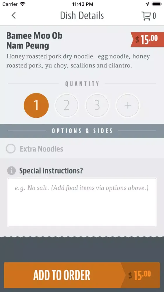 Senn Thai Comfort Food Screenshots