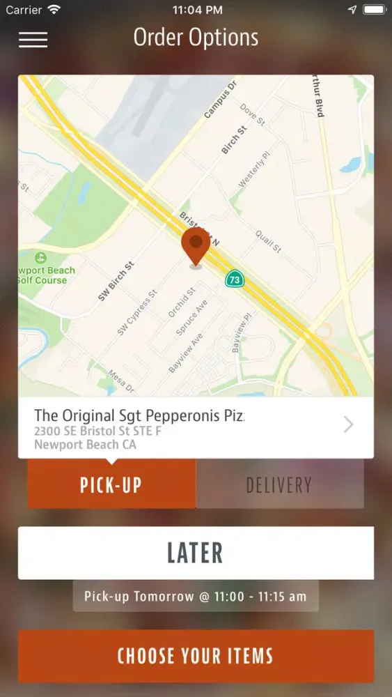 ภาพหน้าจอของ Sgt. Pepperoni's Pizza