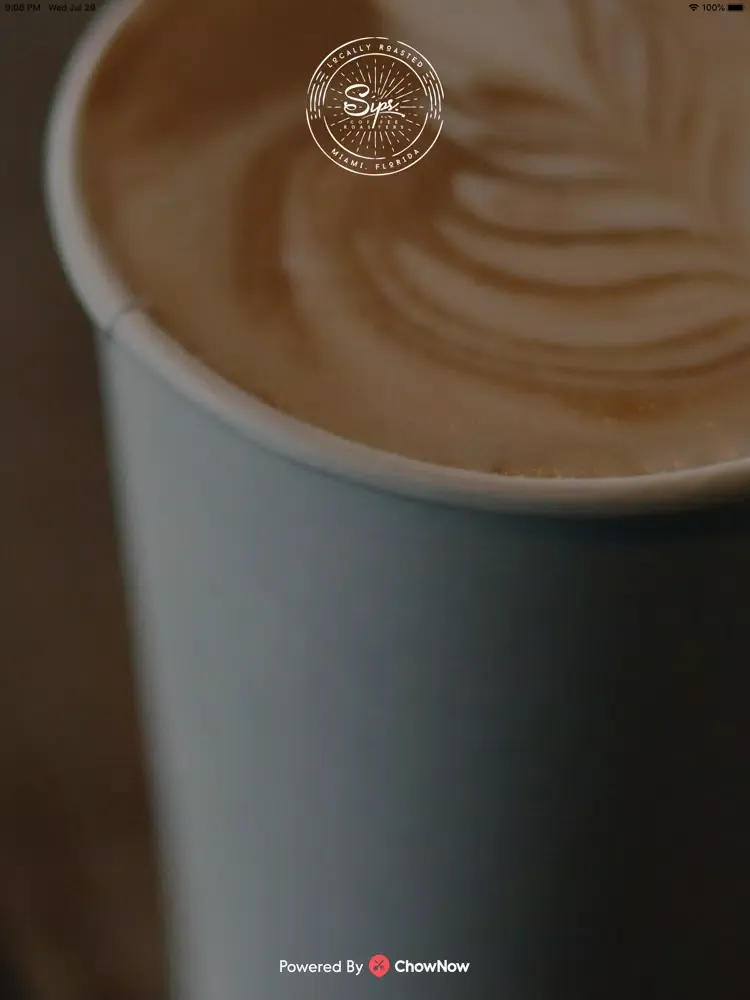 Sips Coffee Roasters iPad  Screenshots