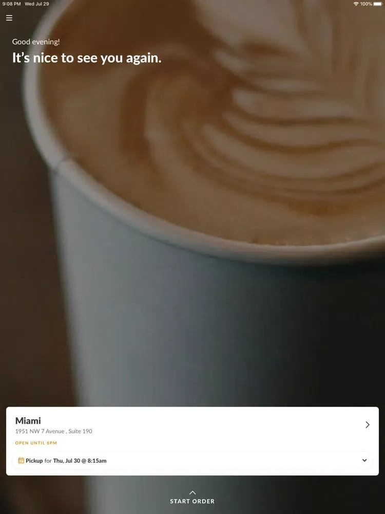 Sips Coffee Roasters iPad  Screenshots
