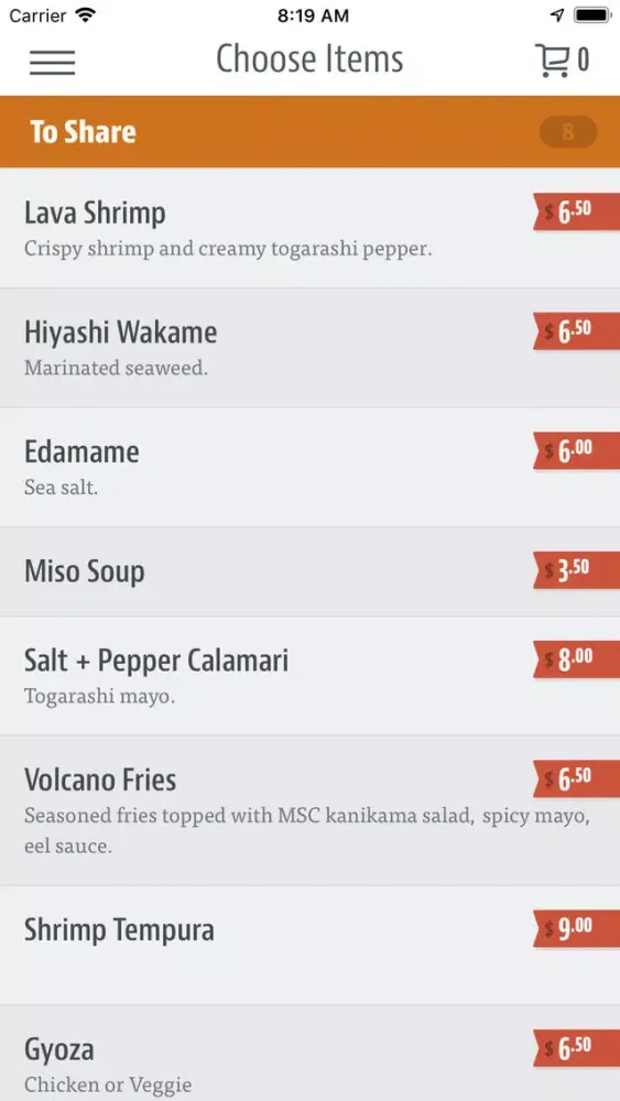 Ảnh chụp màn hình của Sushi Maki