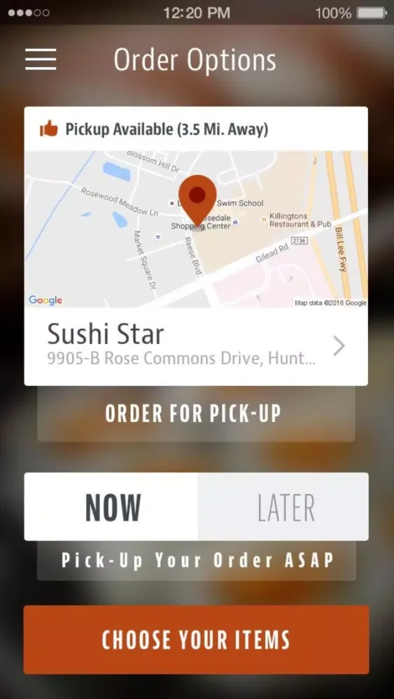 Zrzuty ekranu Sushi Star Asian Cafe
